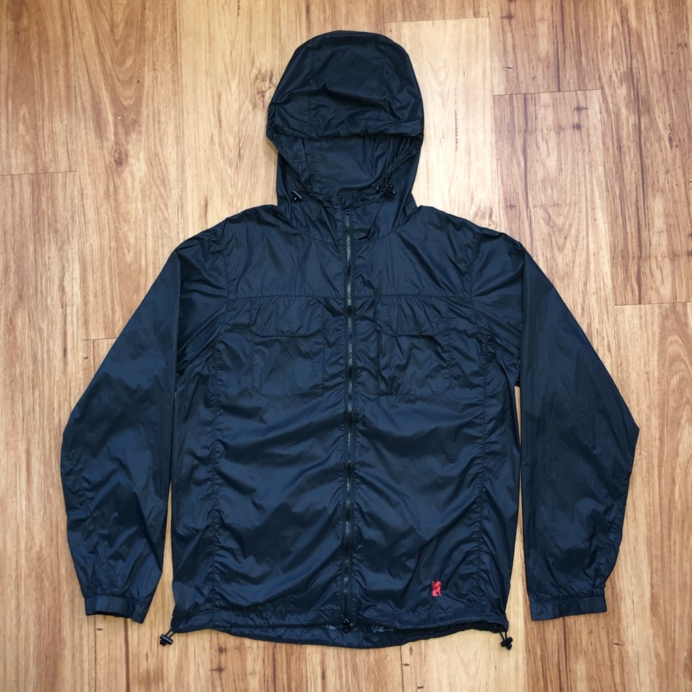 CHROME INDUSTRIES | Black Nylon Windbreaker (L)